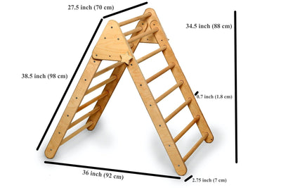 Climbing Triangle with Tent Cover, Mat, Ramp Red Oceanus