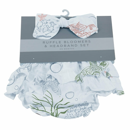 Turtles Ruffle Bamboo
