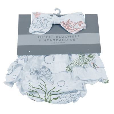 Turtles Ruffle Bamboo